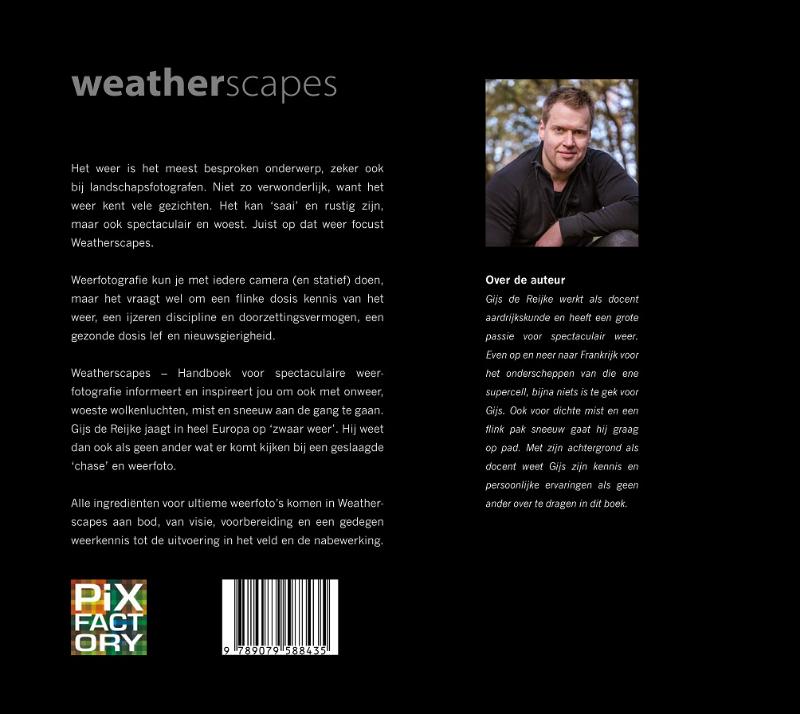 Achterkant van Weatherscapes