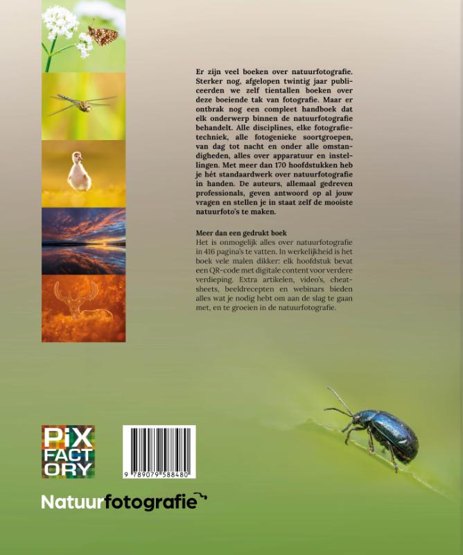 Achterkant van Het complete handboek natuurfotografie