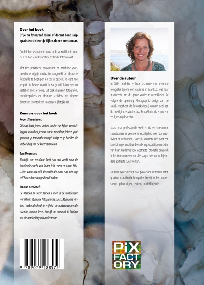 Achterkant van Grip op abstractie