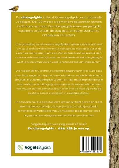 Achterkant van Uitvogelgids