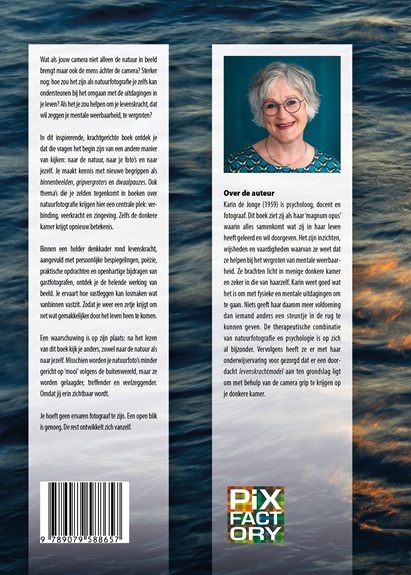 Achterkant van Grip op je donkere kamer