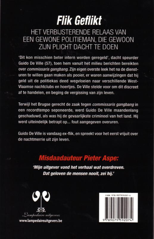 Achterkant van Flik geflikt