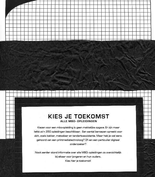Achterkant van Kies je toekomst