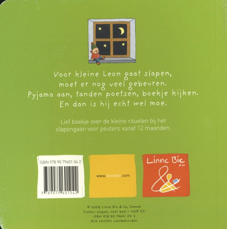 Achterkant van Kleine Leon is moe