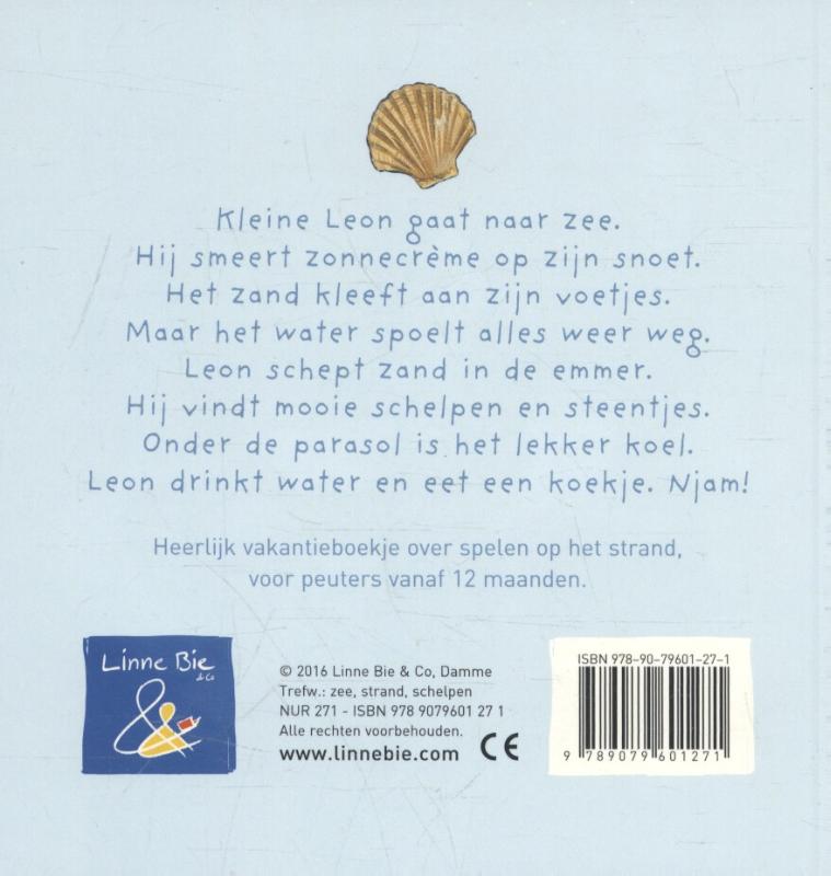 Achterkant van Kleine Leon aan zee