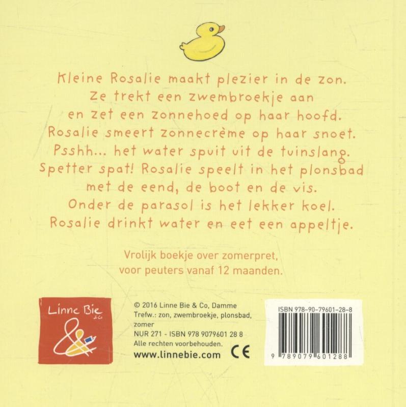 Achterkant van Kleine Rosalie in de zon