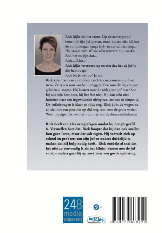 Achterkant van Slimme Rick