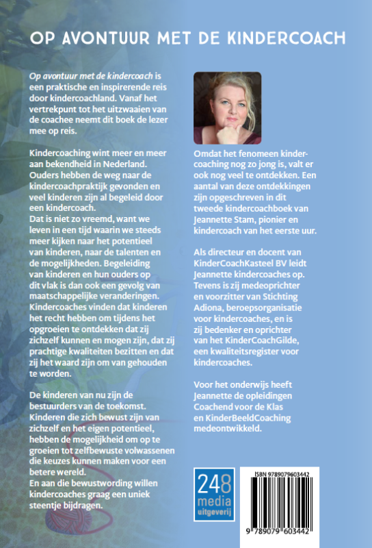 Achterkant van Op avontuur met de kindercoach