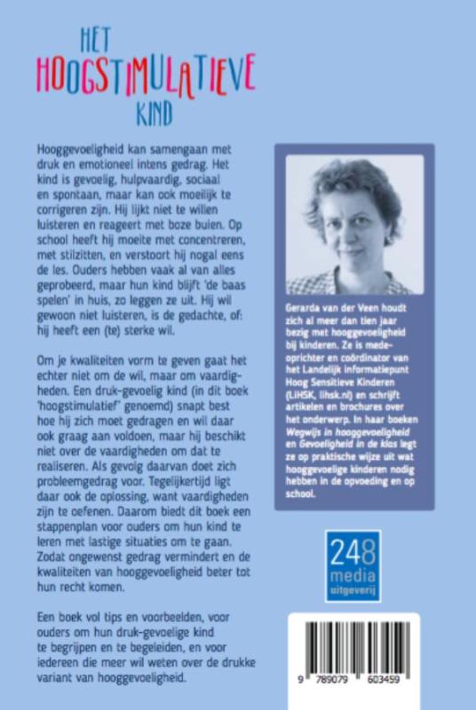 Achterkant van Het hoogstimulatieve kind