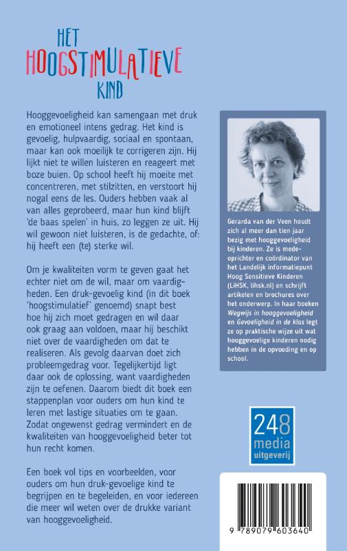 Achterkant van Het hoogstimulatieve kind