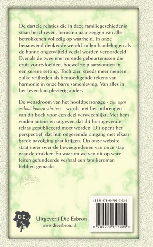 Achterkant van Wensdroom