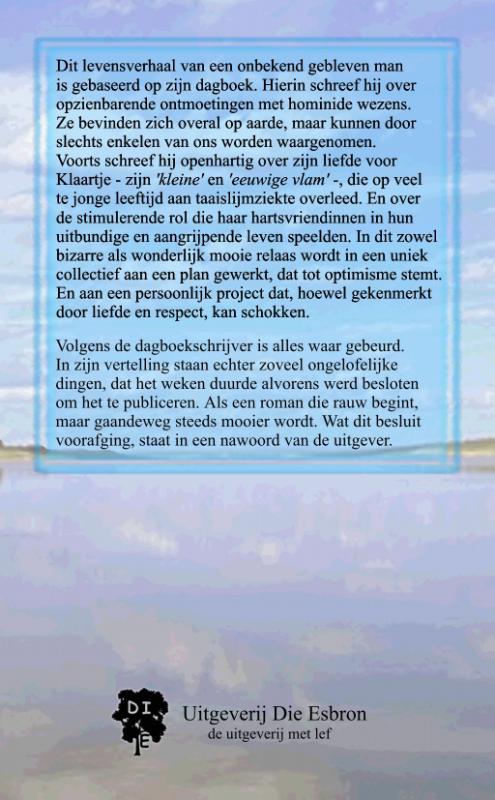 Achterkant van Het meer van herinneringen