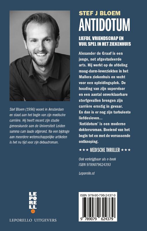 Achterkant van Antidotum