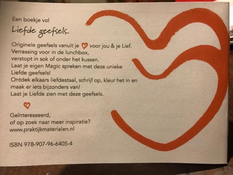 Achterkant van Liefde Geefsels