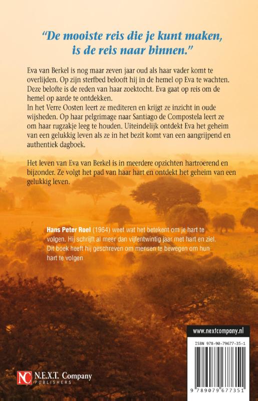 Achterkant van Op zoek naar de hemel