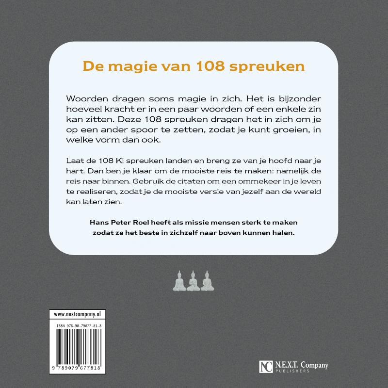 Achterkant van Ki wijsheid