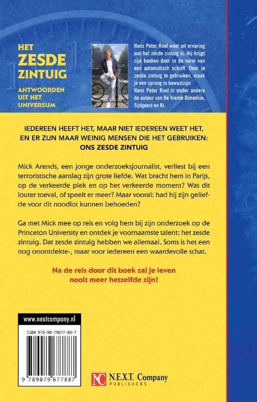 Achterkant van Het zesde zintuig