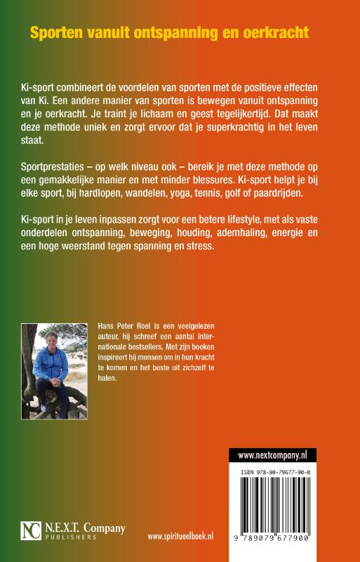 Achterkant van Ki Sport