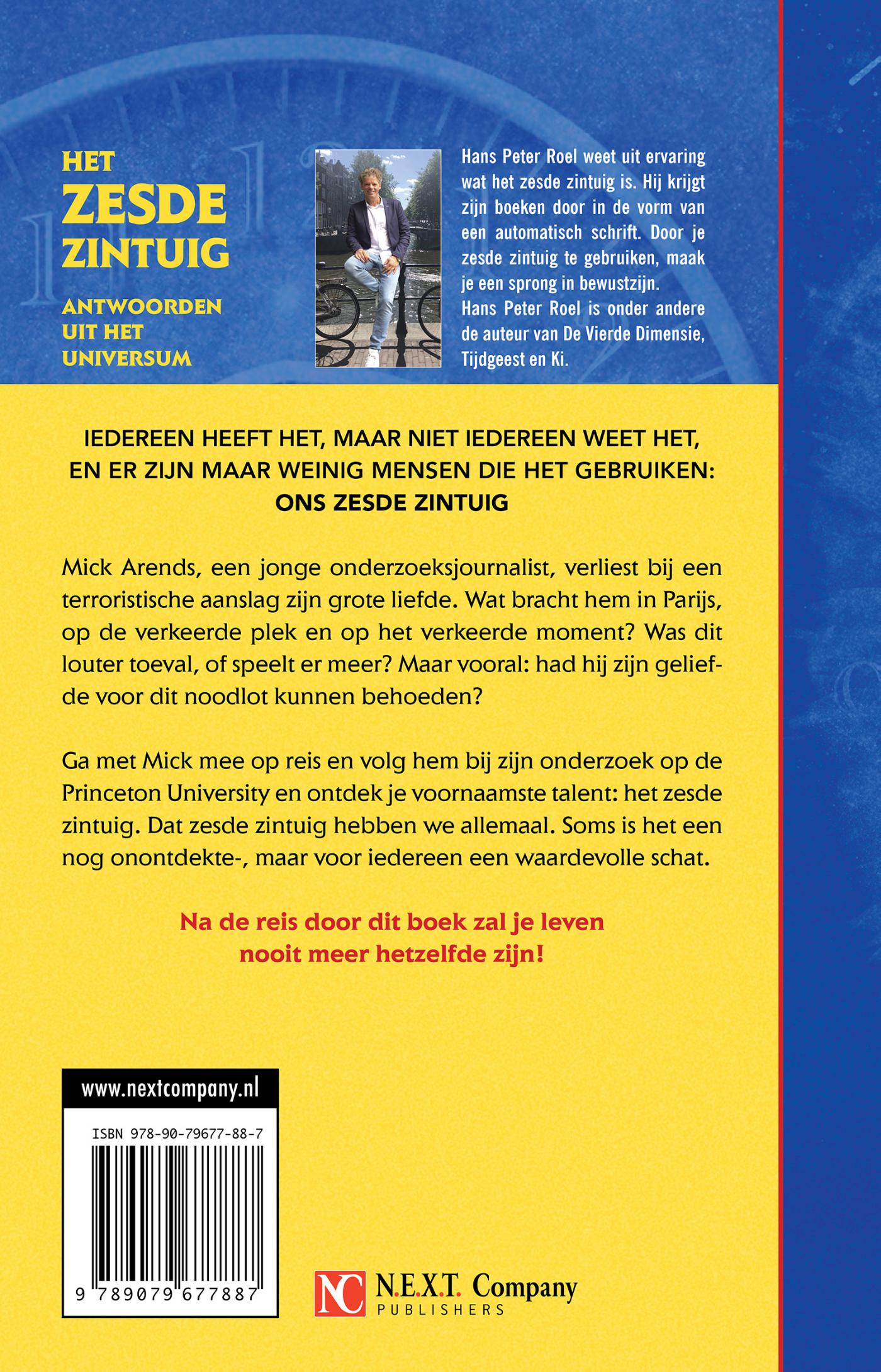Achterkant van Het Zesde Zintuig