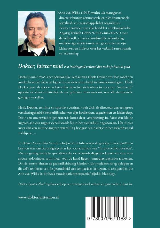 Achterkant van Dokter luister nou!