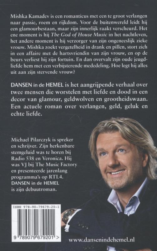 Achterkant van Dansen in de hemel