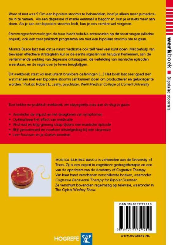 Achterkant van Stemmingsschommelingen de baas