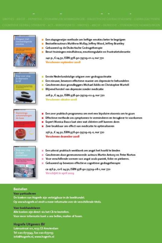 Achterkant van Praktische Werkboeken