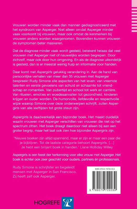 Achterkant van Aspergirls