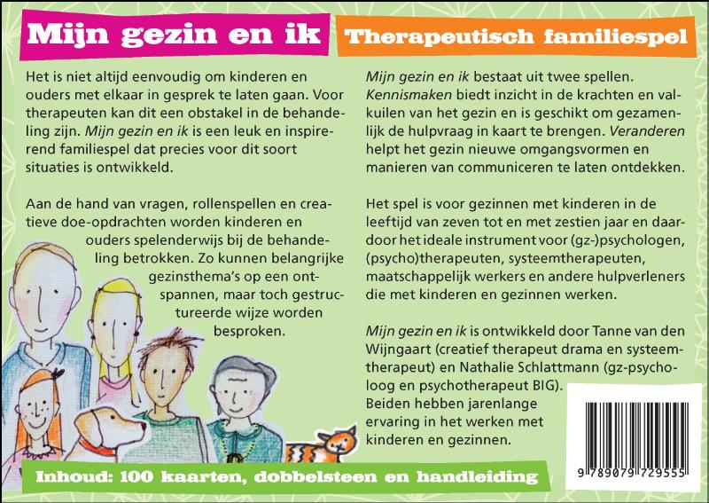 Achterkant van Mijn gezin en ik