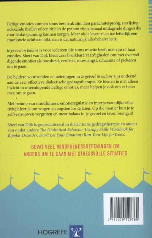 Achterkant van Je gevoel in balans