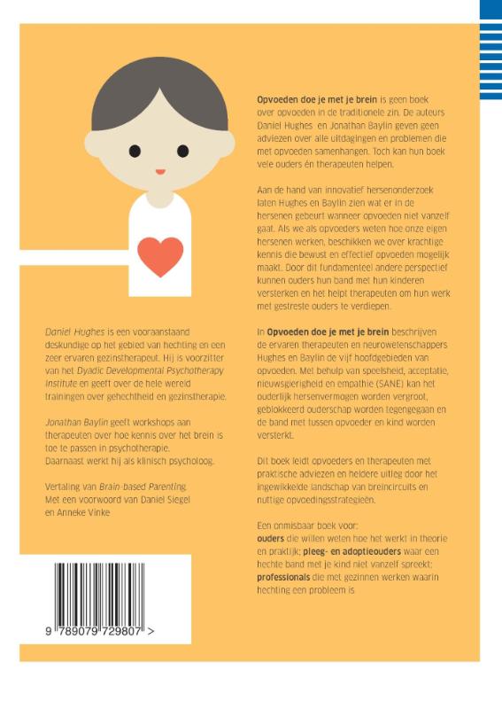 Achterkant van Opvoeden doe je met je brein