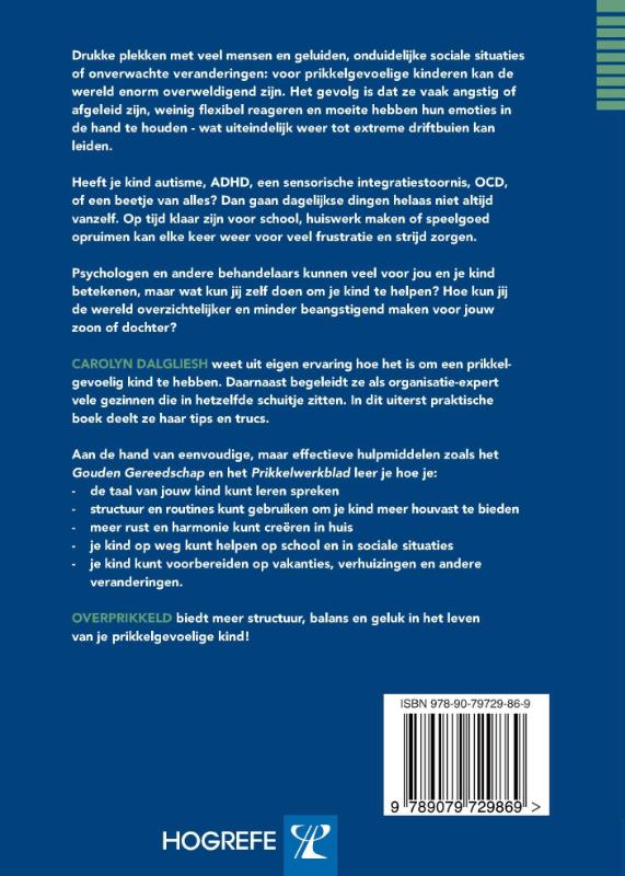 Achterkant van Overprikkeld