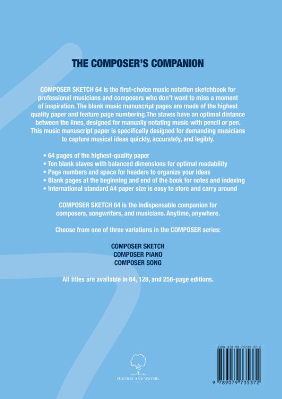 Achterkant van Composer Sketch 64