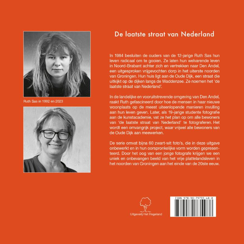 Achterkant van De laatste straat van Nederland