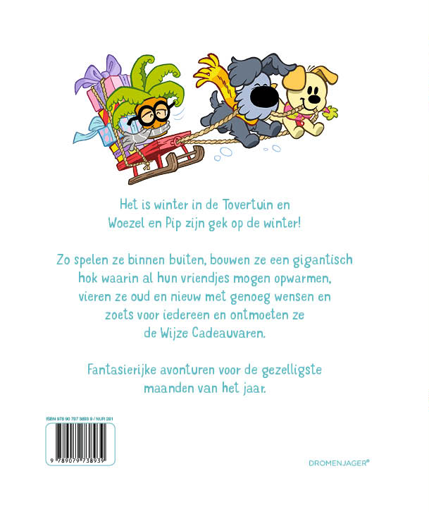 Achterkant van Winterpret