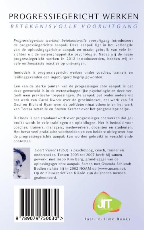 Achterkant van Progressiegericht werken