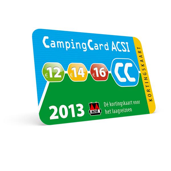 Achterkant van CampingCard ACSI 2013