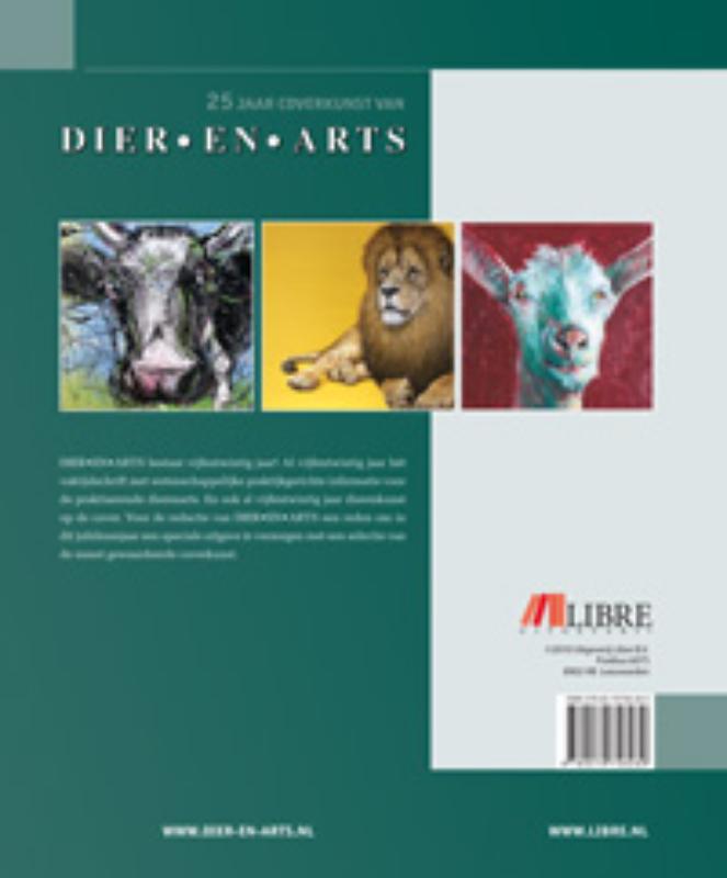 Achterkant van 25 jaar coverkunst van