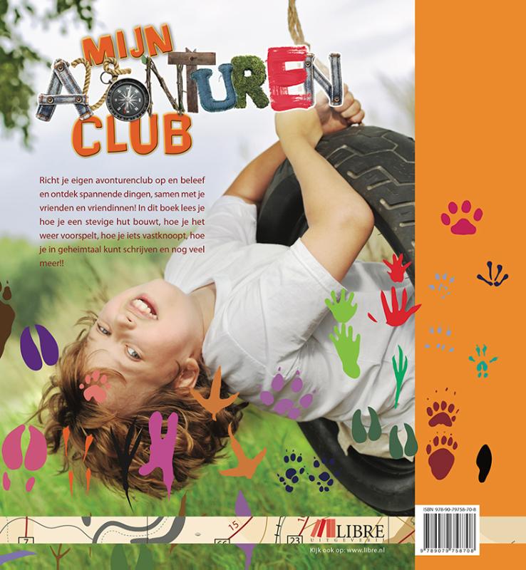 Achterkant van Mijn avonturenclub