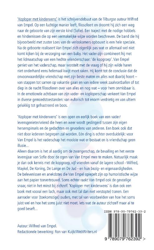Achterkant van Koploper met kinderwens