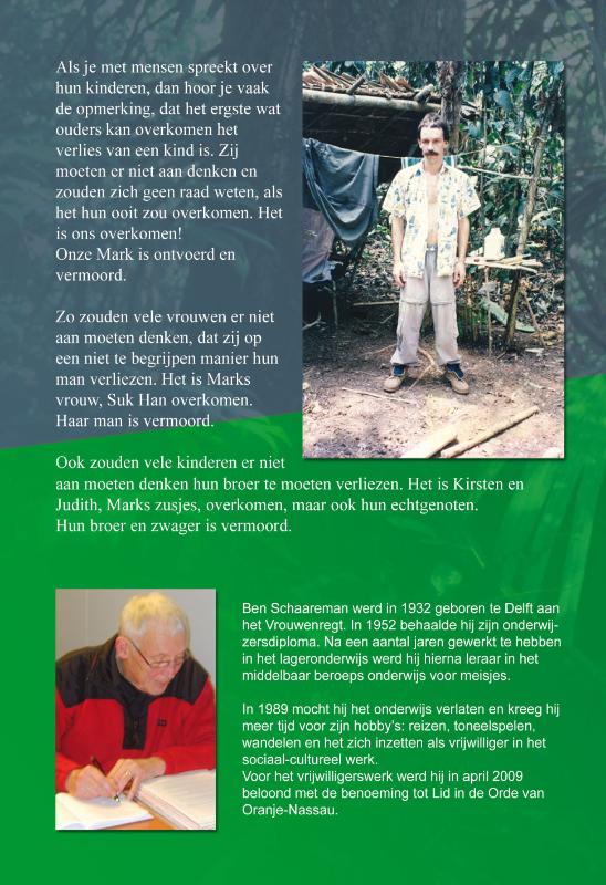 Achterkant van Geruchten uit de jungle