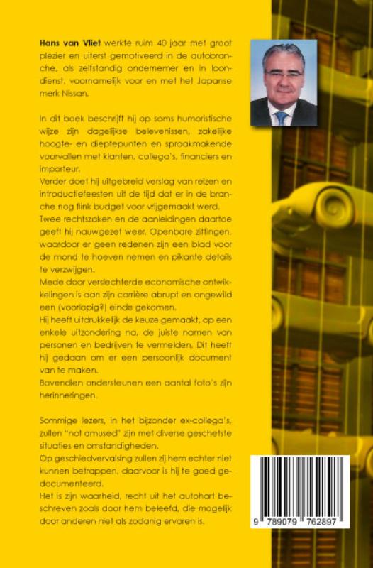 Achterkant van Wel & wee in autoland