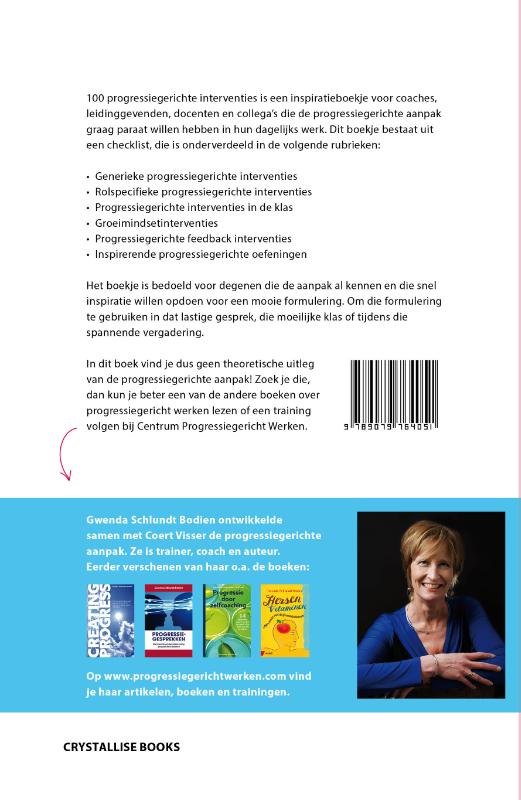 Achterkant van 100 progressiegerichte interventies