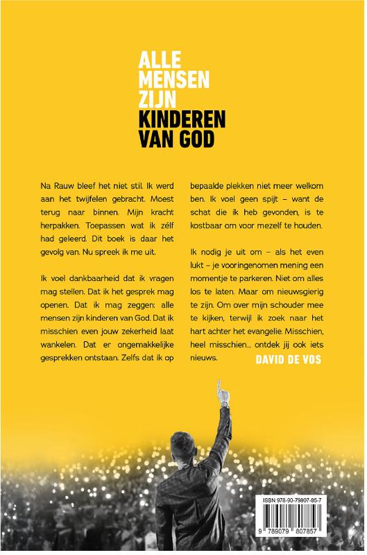 Achterkant van Alle mensen zijn kinderen van God
