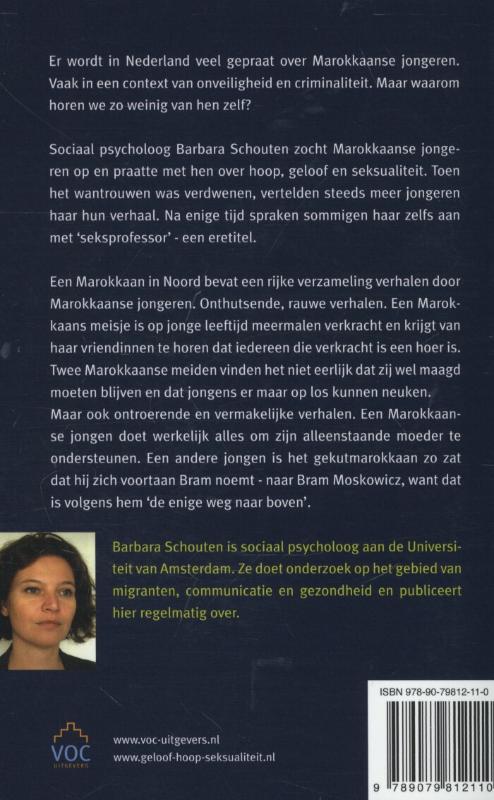 Achterkant van Een Marokkaan in Noord