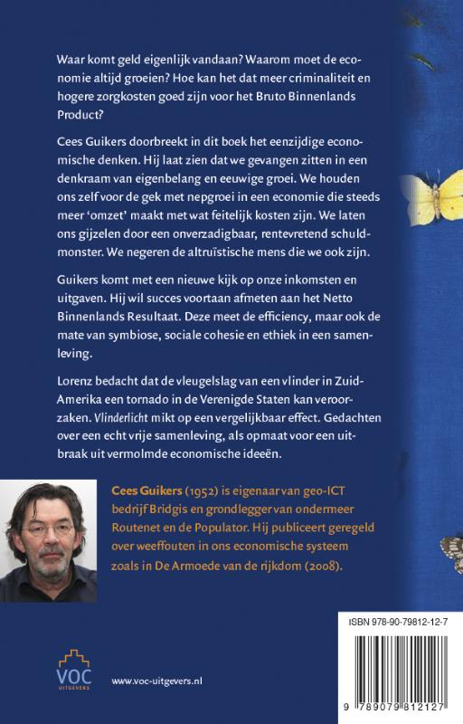Achterkant van Vlinderlicht