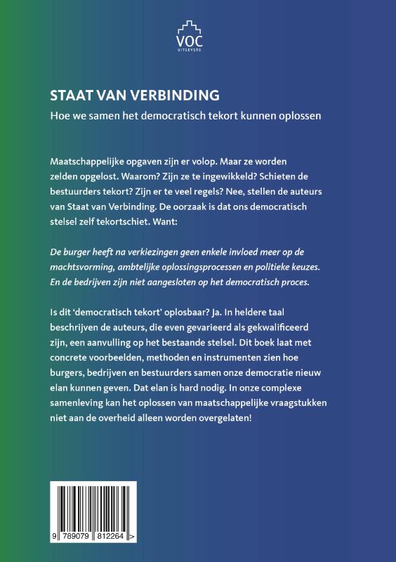 Achterkant van Staat van verbinding
