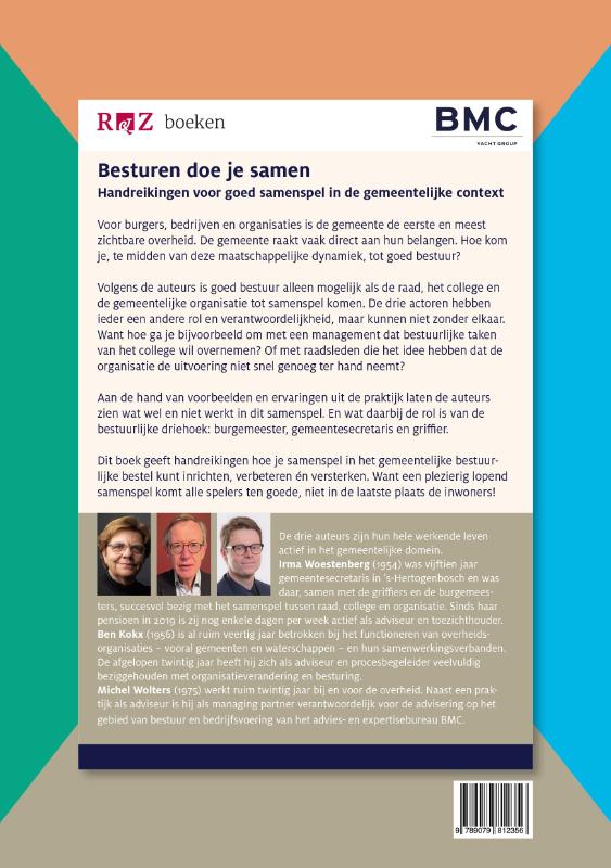 Achterkant van Besturen doe je samen