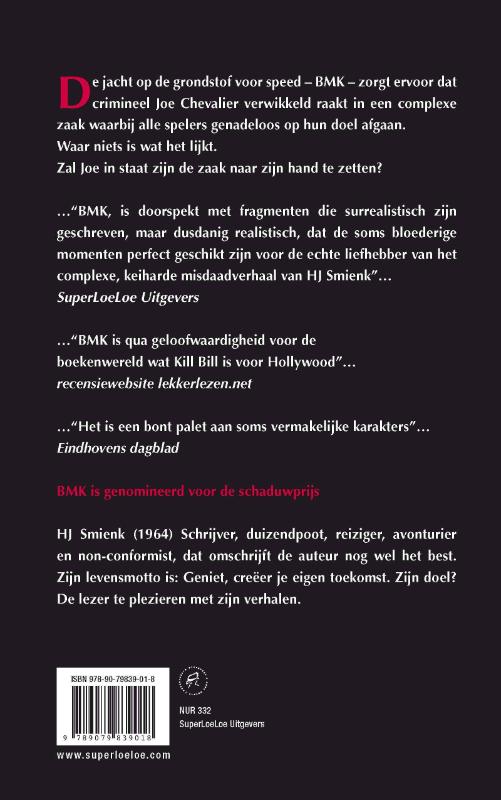 Achterkant van BMK