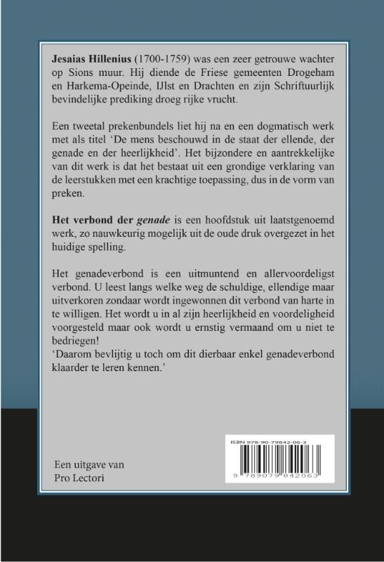 Achterkant van Het verbond der genade